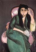 Henri Matisse Green woman oil painting